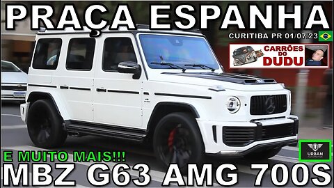 MERCEDEZ BENZ G63 AMG 700 S URBAN AUTOMOTIVE E MUITO MAIS - PRAÇA ESPANHA - CARRÕES DO DUDU