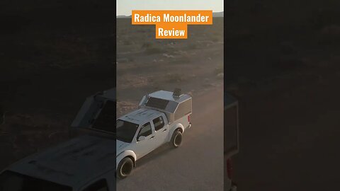 Radica Moonlander Truck Camper on Nissan Frontier Review - The Juniper Lab #shorts