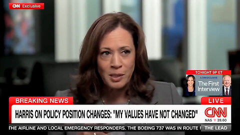 Kamala Harris Lets Her Radical Freak Flag Fly In CNN Interview