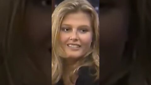 Bridget Hall on Jay Leno show pt2 #supermodel #iconic #jayleno