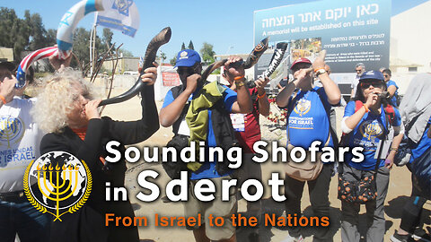 Sounding Shofars in Sderot | Dr. Dominiquae Bierman