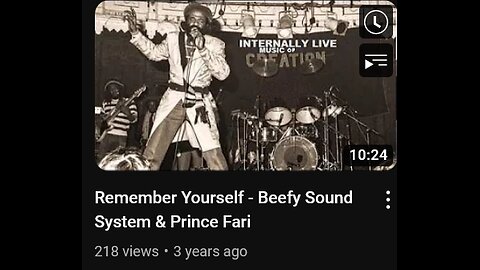 Remember Yourself - Beefy Sound System & Prince Fari