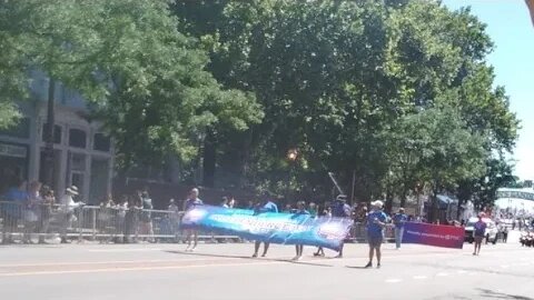 Philadelphia's 4th of July Parade on Market Street. Battery Low. Could Only Get a Little. 2022