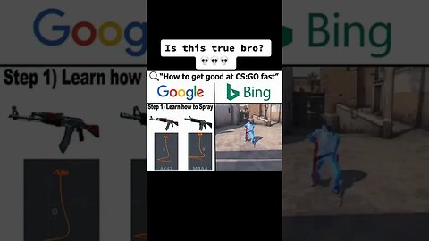 “How to get good at CS:GO fast” 💀💀💀 #csgo #csgotips #csgovideos #google #bing