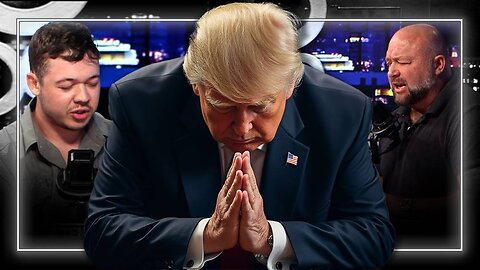 EXCLUSIVE: Kyle Rittenhouse & Alex Jones Pray For Donald Trump's Safety