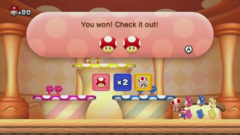 Toad House - New Super Mario Bros. U Deluxe (Meringue Clouds)