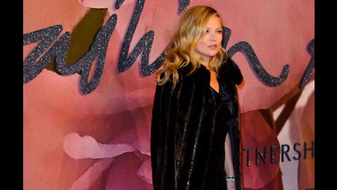 Kate Moss reveals she wears her diamonds in the sea