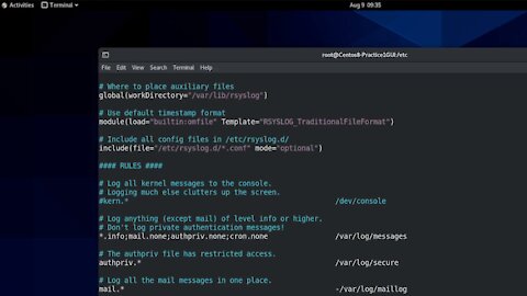 RHCSA v8 Practice Session: Locate and interpret system log files and journals