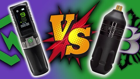 Tattoo Machine Battle - Critical Torque 5.0 Vs. Bishop Wand Liner