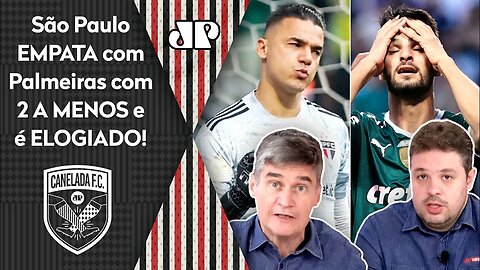 "FOI HEROICO! Cara, o São Paulo CONSEGUIU fazer com que o Palmeiras..." EMPATE gera DEBATE!