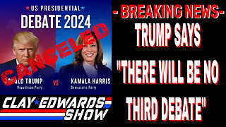 BREAKING- Trump: ‘There Will Be No Third Debate’ — Kamala Wants a Rematch Because She Knows She Lost