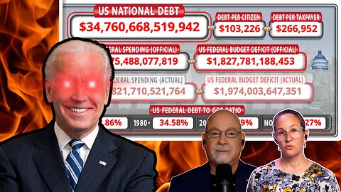 Biden Is ADDICTED to Spending OUR Tax Money 💰📈 | National Debt Rises