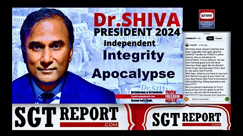 Apocalypse Exposes Doctor Shiva SGT Report Flaccid Integrity Information War Censorship On Steroids