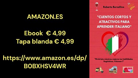 Aprenda italiano. 8 cuentos cortos para principiantes A1/A2. Con diccionario y ejercicios.