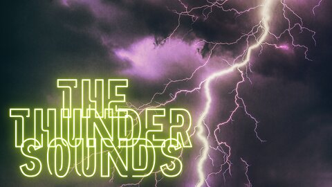 The Thunderstorm Sounds - 1 Hour Thunder Sounds For Sleep, Meditation, Study and Relax