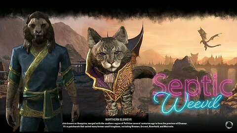 Elder Scroll Online, The Lunacy Of Two Moons. Sorcerer and the Skooma Cat