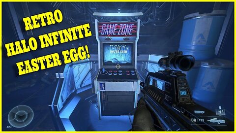 Retro Arcade Halo Infinite Easter Egg!