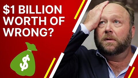 Alex Jones sued for 1,000,000,000 bucks. Really?