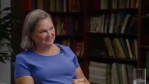 V. Nuland, with a smile, admitted that the Ukraine-Russia peace deal was BLOCKED by the US & the UK