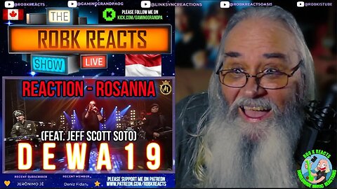 Dewa19 Reaction - Rosanna (Feat. Jeff Scott Soto) - Requested