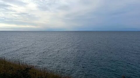 Lake Erie with Storm Clouds on the Horizon ~ October 13, 2023