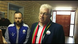 Don't let the rain keep you away, DA WCape premier candidate tells voters (2RV)