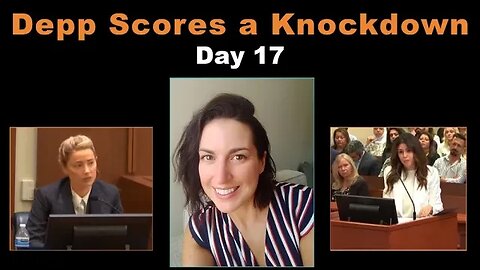 Johnny Depp Scores a Knockdown in Amber Heard Cross-Exam!