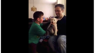 Boy Gets Really Emotional Over His Birthday Present