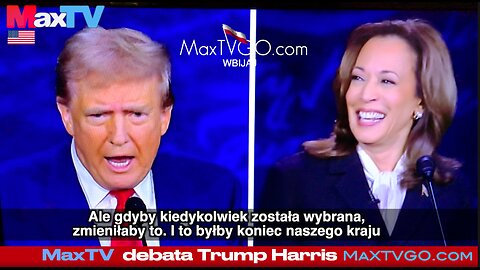 Trump/Harris debate- Max Kolonko - MaxTV