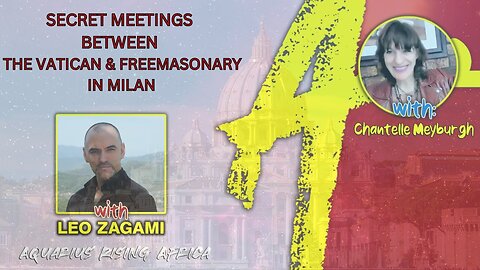 LIVE with LEO ZAGAMI ... SECRET MEETINGS HELD BETWEEN THE VATICAN AND FREEMASONARY