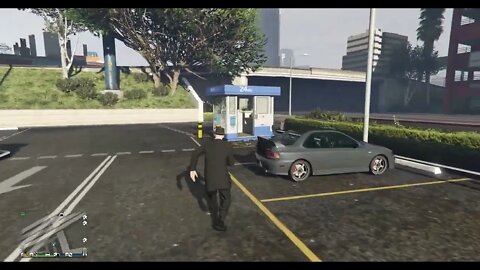 Gta 5 Entregando carro nas docas