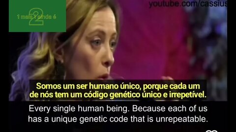 GIORGIA MELONI No seu primeiro discurso depois na vitória na Itália. A Direita retorna para salvar!