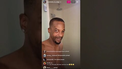 CHARLESTON WHITE IG LIVE: Charleston Spends His Morning With A Woman In His Bed (02/03/23) pT.2