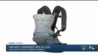 Recall Alert: Infant Carriers Recalled