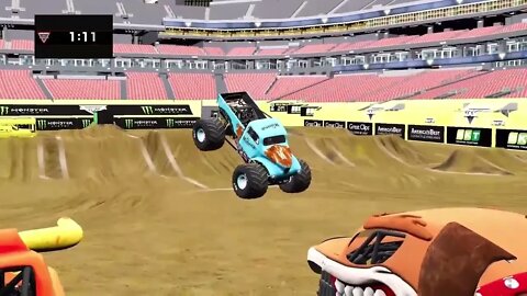 Monster Tour Crash Madness #2 BeamNG.Drive Monster Jam #monsterjam #beamngdrive #monsterjamgame