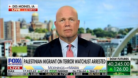 Matt Whitaker on Mornings With Maria Bartiromo - Fox Business 08.15.2024