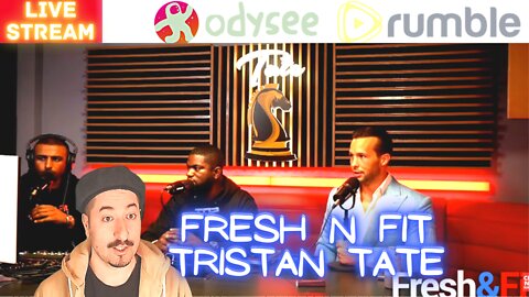 Tristan Tate Fresh N Fit Live Reaction - Discord Open