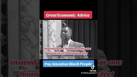 Great Economic Advice