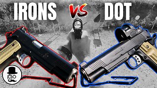 Red Dots on Pistols: How much better are they than irons?