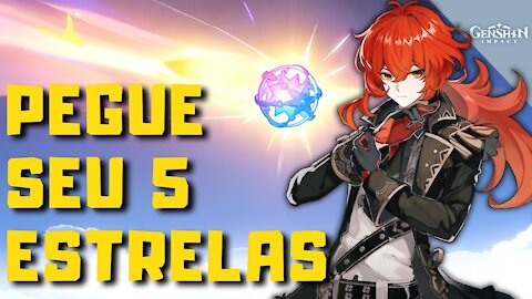 Como pegar um personagem 5 estrelas sendo free to play - Genshin Impact