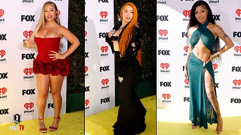 Latto, Ice Spice & Glorilla Attend The Iheart Music Awards! 🏆