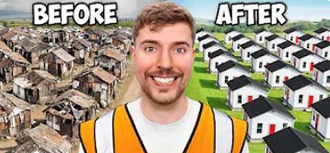 I Built 100 Houses And Gave Them Away!