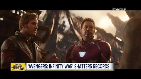 Avengers: Infinity War earns record $250 million