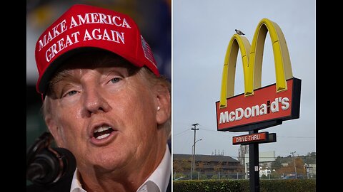 Why does Donald Trump eat at McDonald's? Full video in the description