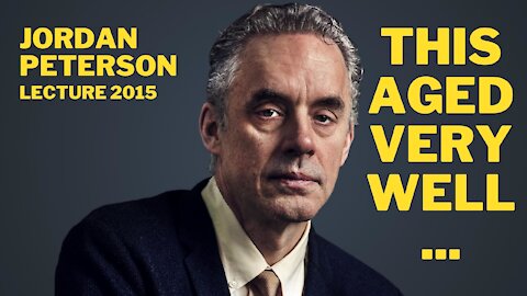 Jordan Peterson lecture 2015. This aged very well...