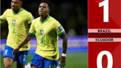 Brazil vs Ecuador 1-0 ! World Cup Qualifiers 2026