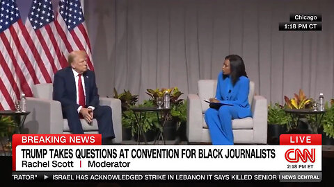 Full Interview: Donald Trump Q&A At The National Association Of Black Journalists Annual Convention