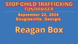 Reagan Box Speaks At Stop Child Trafficking Fundraiser - Sept 22, 2024