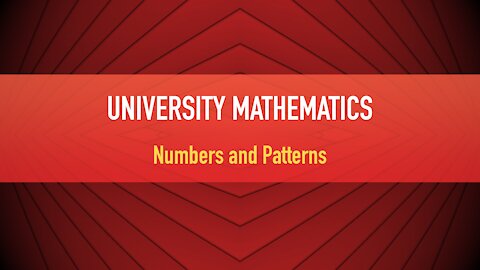 1-1 Numbers and Patterns Números y Patrones (Explained in spanish)