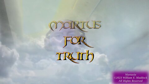 Martus for Truth: John 16:33